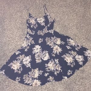 Gray Old Navy Skater Dress
